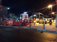  يافا: انقطاع التيار الكهربائي عن أجزاء كبيرة في الشارع الرئيس وسط المدينة